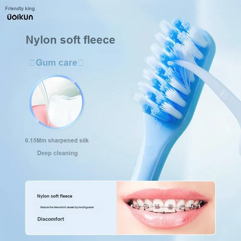 YOUYOUJUN U Shaped Orthodontics Toothbrushes Orthodontic Teeth-5