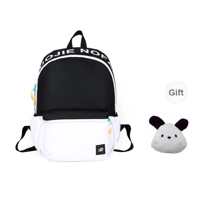 PAIBLOKS Nylon Backpack Unisex Multicolor-4