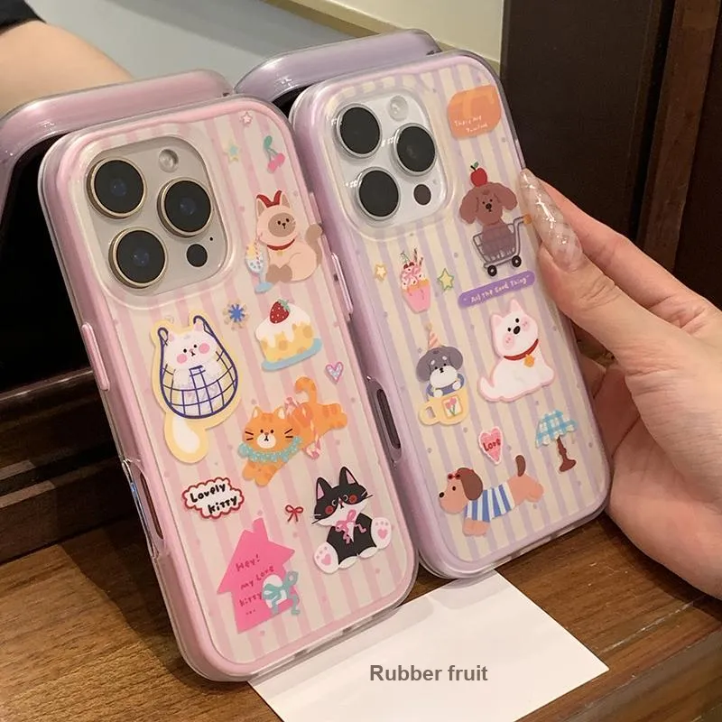 Rubber fruit Phone Cases-7