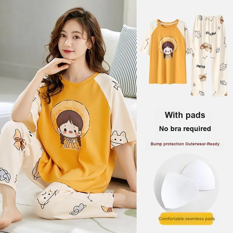 GOSO Pajama Set Women's Sunflower-6