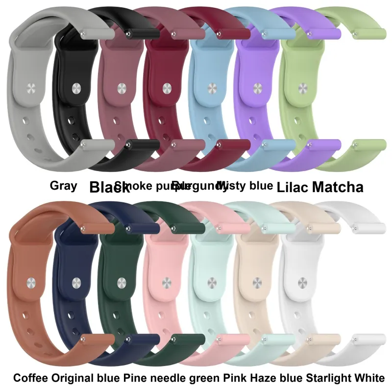 APEPALOG Xiaomi Compatibility Watch Band 180mm Silicone Material-13