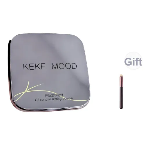 KEKE MOOD Oil Control Естественный Фиксирующий Пудра Легко Смешиваемая Прозрачная Осветляющий Тон Кожи