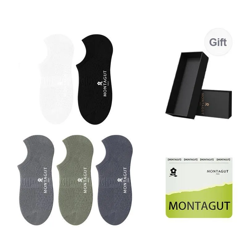 Montagut No Show Socks Men's Gift Box Combination-28