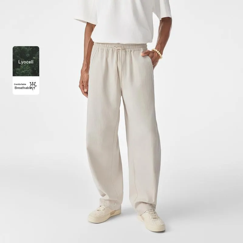 Bodydream Casual Pants Men Beige-2