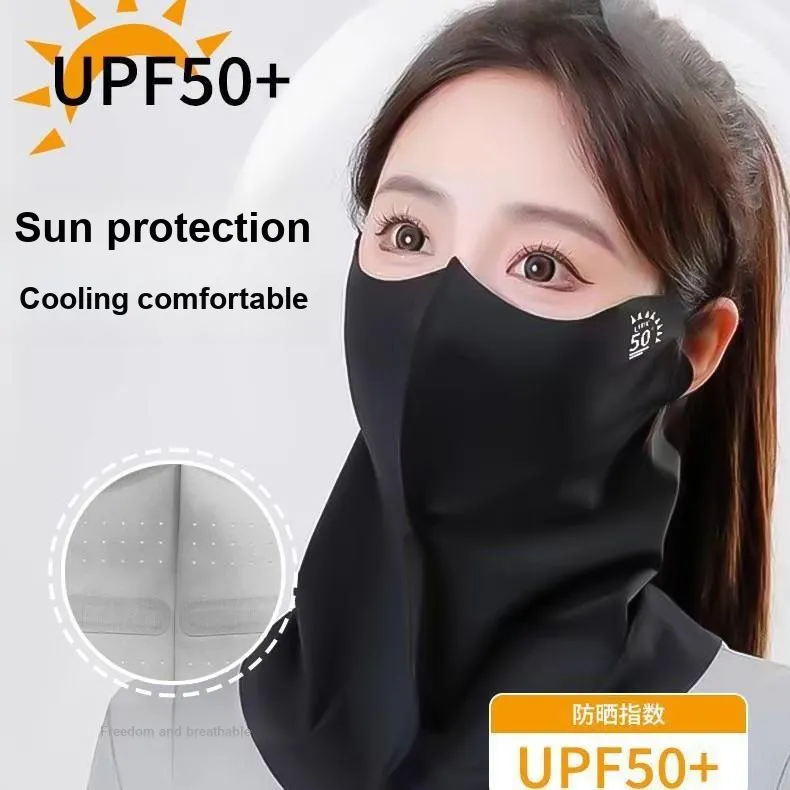 Yi Bu Kang Polyester Sun Protection Masks Unisex-1