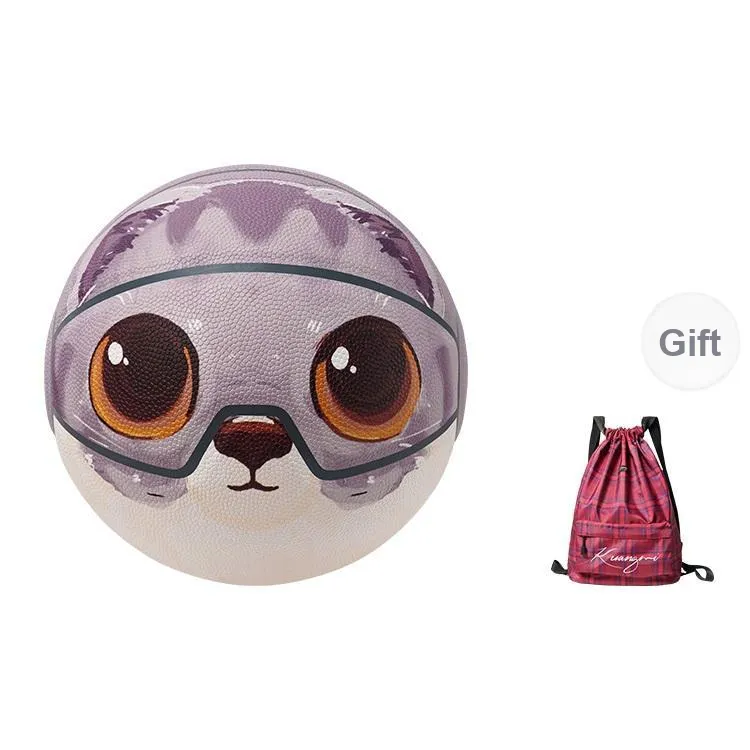 Kuangmi PU Basketball Purple Size 7 Ball Street Unisex-11