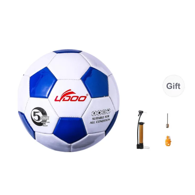 Ledo Size 4 And Size 5 Soccer PVC Machine Stitched Soccer Ball Unisex-2