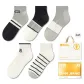 Gray & Black+Black & White+Gray+White+Stripes (5 Pack)