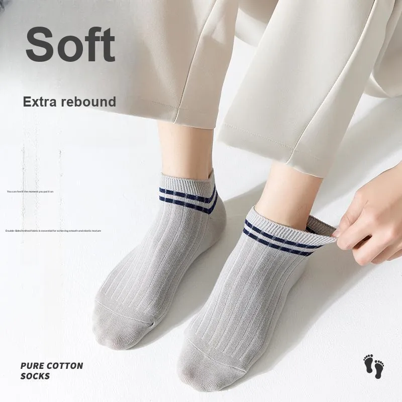 MIIOW No-Show Socks Men's 5 Pack-5