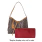 Carryall Burgundy-Medium Size Side Zipper[Original Fleece]