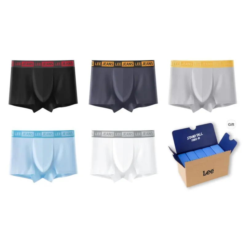 Lee Underpants Men's Box 5 Pack-0