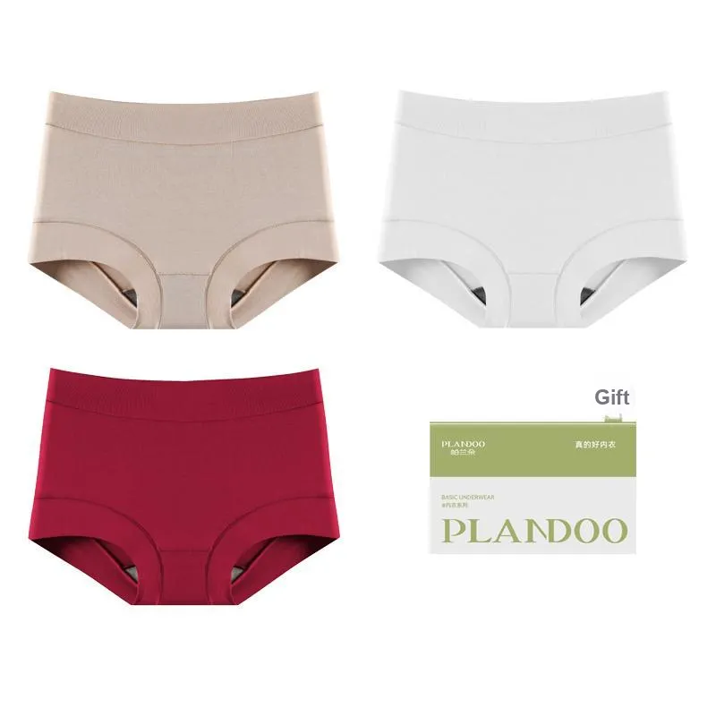 PLANDOO Underpants Women's Shopping Bag 3 Pack-4