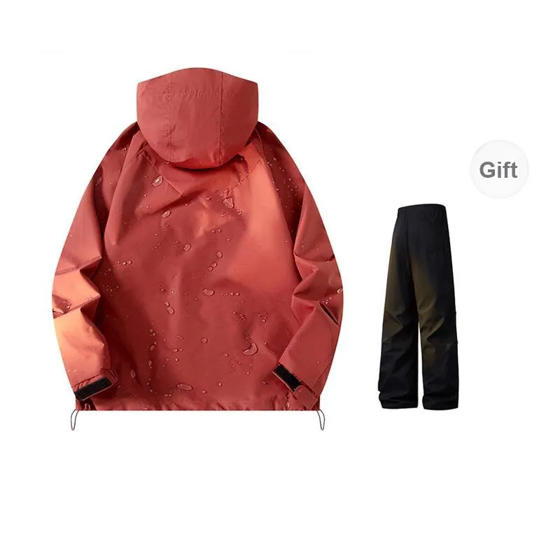 Lafetto Waterproof And Windproof Windbreaker Jacket Unisex-23