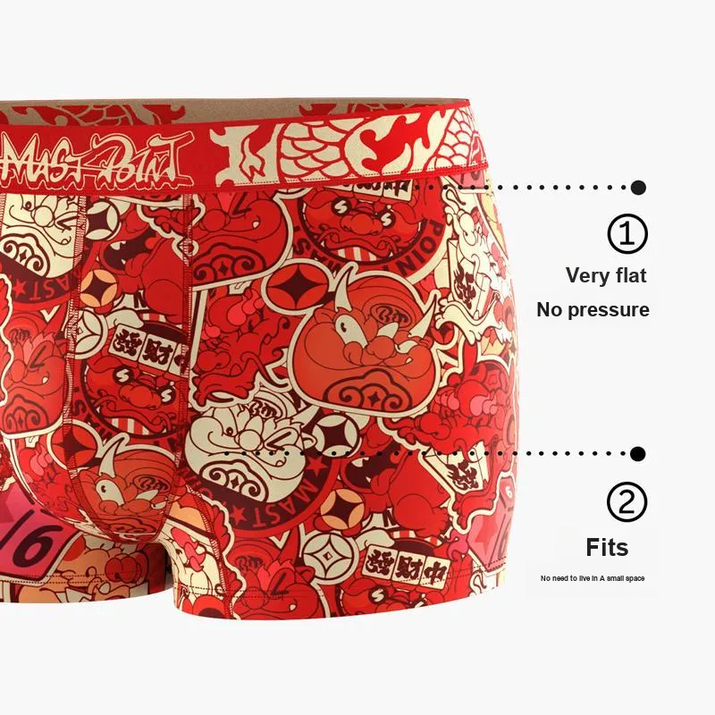 Mast Point Year Of The Dragon Series Underpants Men's-11