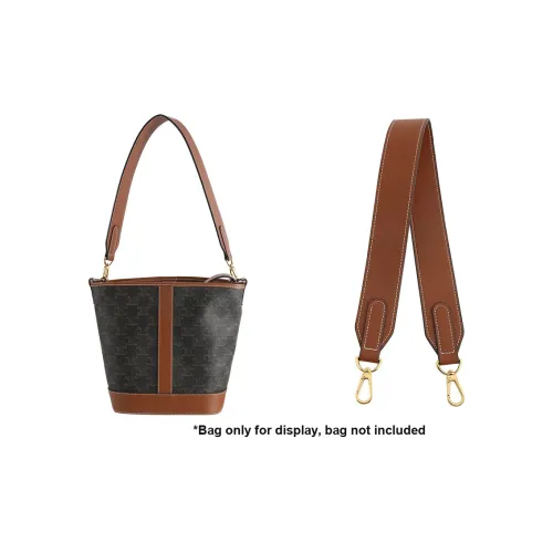 Ingenuity Handmade Сумка-ведро из натуральной коровьей кожи с ремешком Женская Коричневая