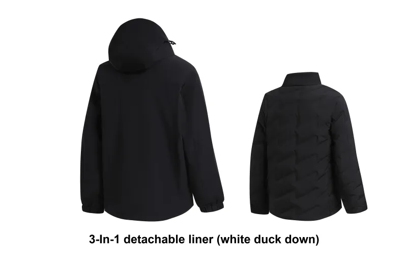 Kawasaki Waterproof And Windproof To Keep Warm Windbreaker Jacket Unisex-1