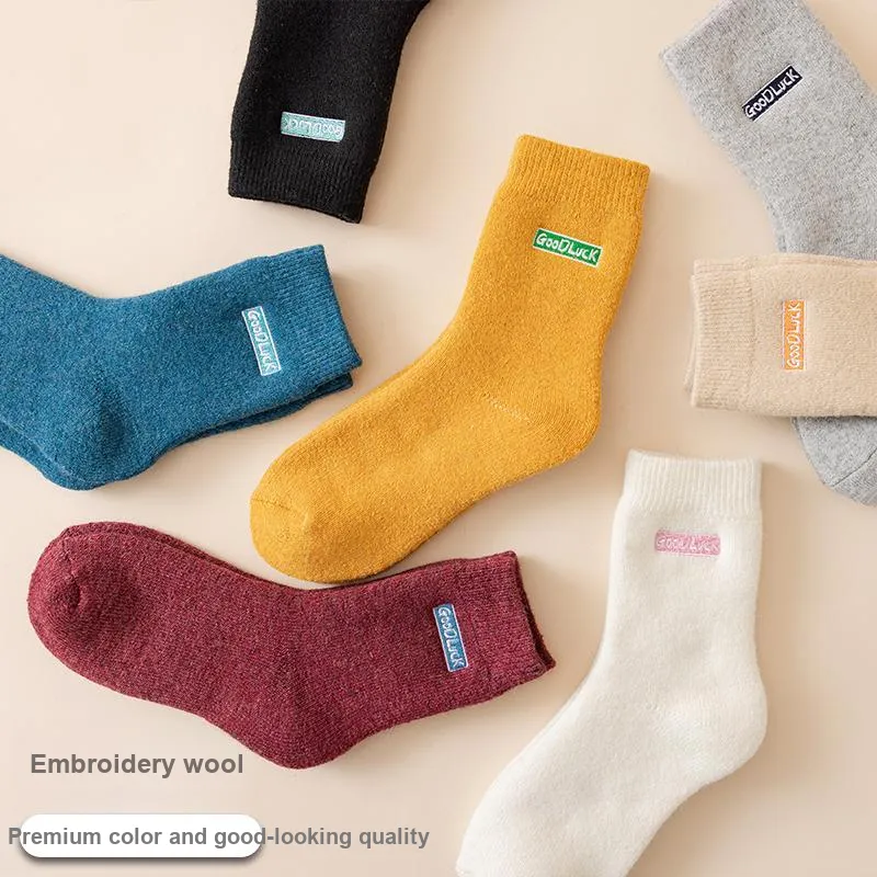 MIIOW Mid Calf Socks Unisex Combo Set-100