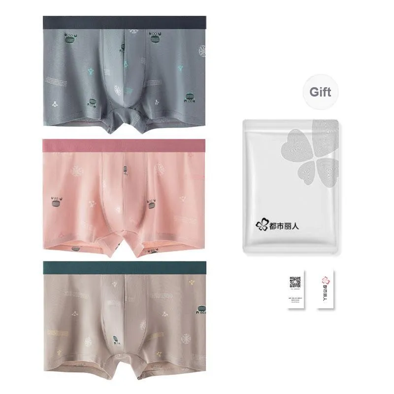 Urban Beauty Underpants Men's Shopping Bag 3 Pack-12