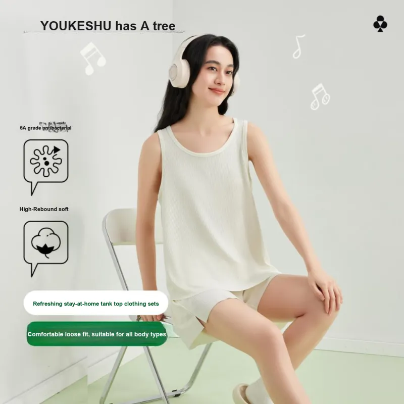 YOUKESHU Pajama Set Women's Shopping Bag-1