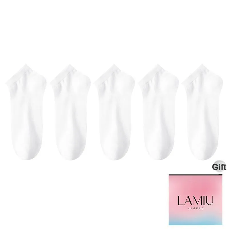 Lan Miao Ankle Socks Men's Shopping Bag Combo Set-5