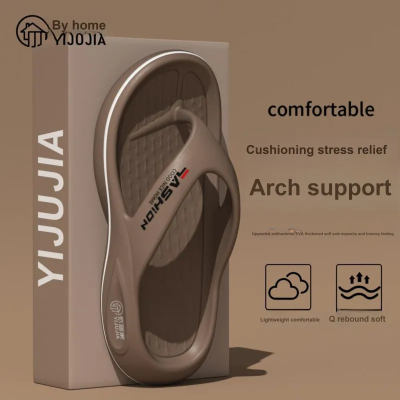 Stay At Home Platform Abrasion Resistant Waterproof Beach Outerwear With Slippers-11