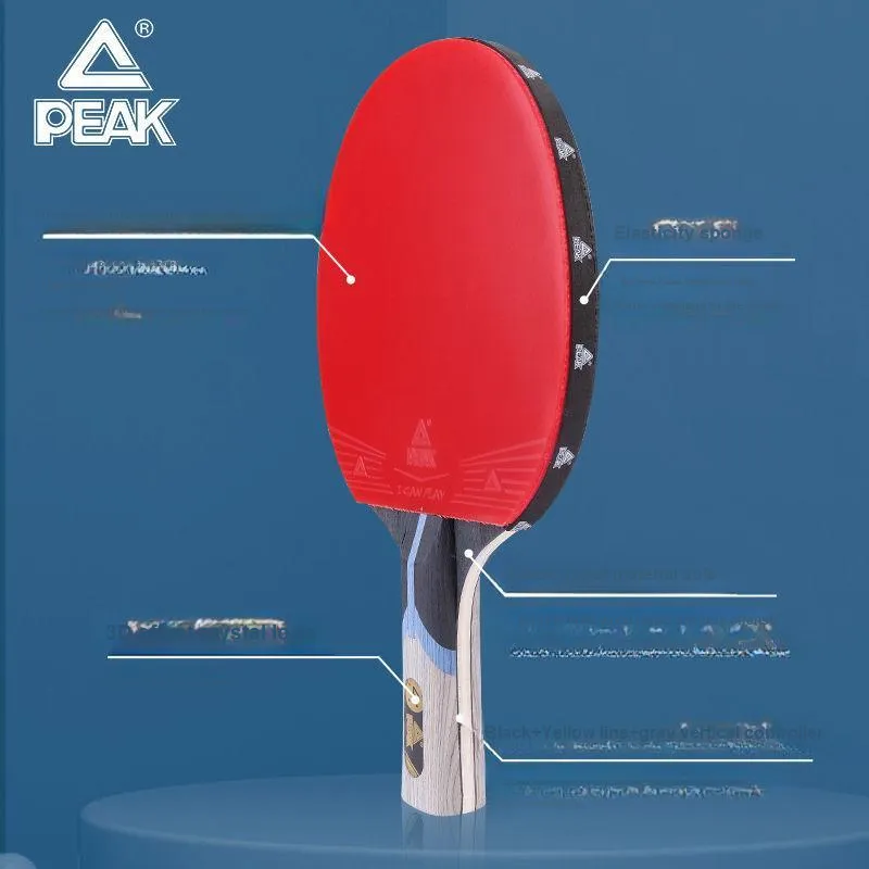 PEAK Ping Pong Paddles Unisex All Wood Set-11