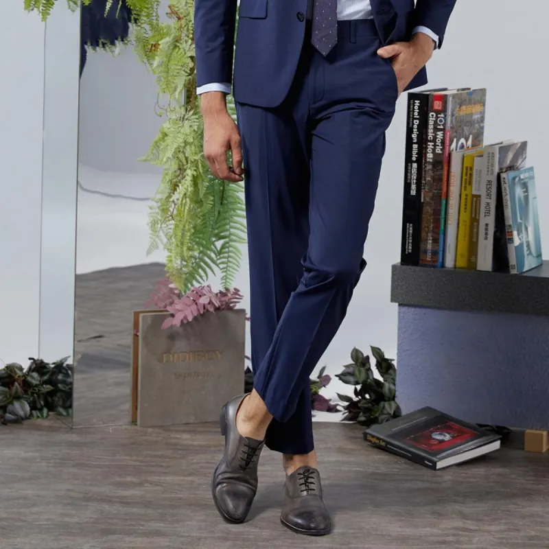DIDIBOY Suit Trouser Men's Navy Blue-4