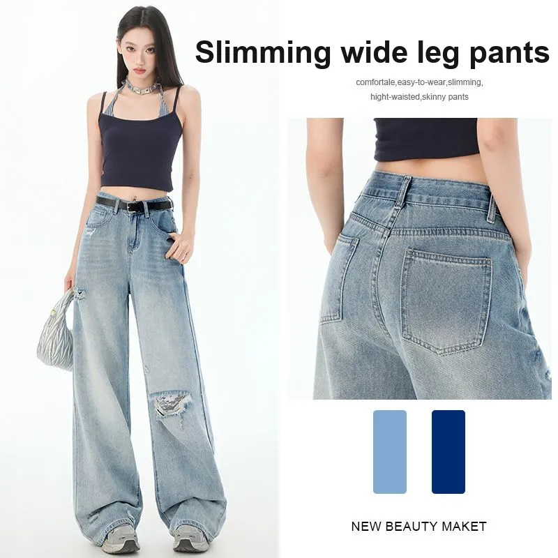 FAWENXIANGZI Jeans Women's-4