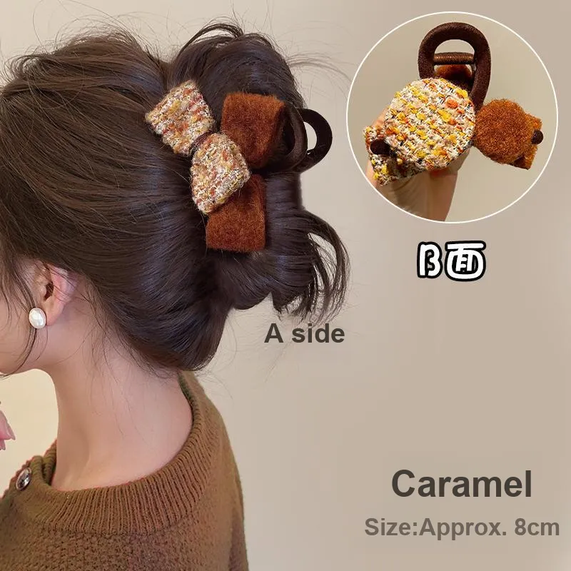 Danqin Fabric Hair Clips Women's-8