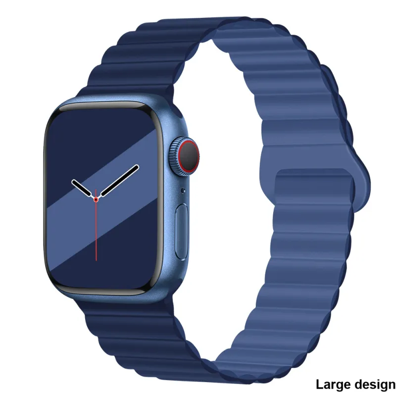 SOUTU Watch Band Apple Compatibility 38/40/41/42/44/45/49mm Silicone Material-4