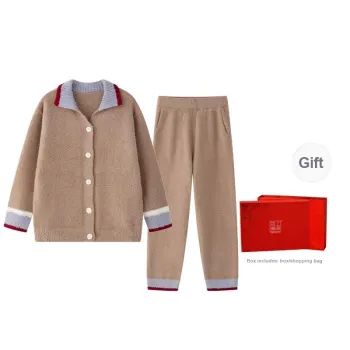 Shanghai Story Pajama Set Women's Multicolor Mocha