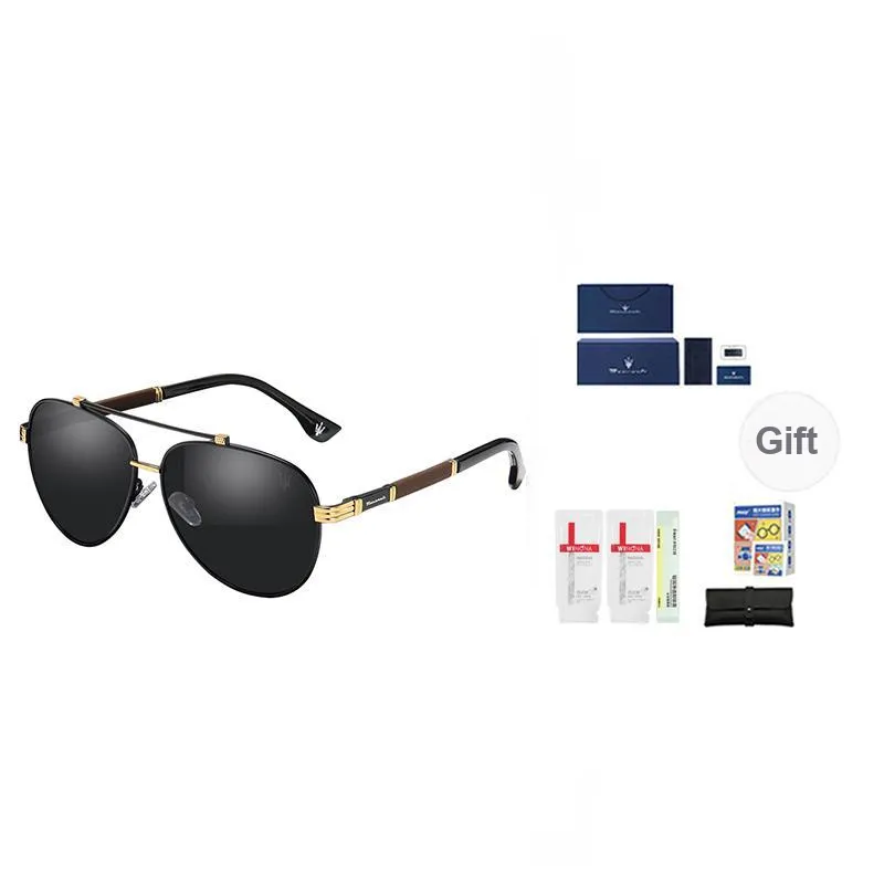 Maserati TR90 Aviator Sunglasses Unisex-1
