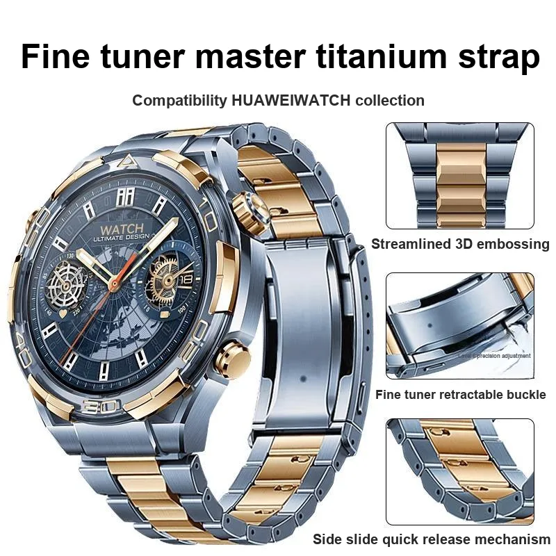 FZRT Watch Band Huawei Honor Compatibility 220mm Titanium Material-4