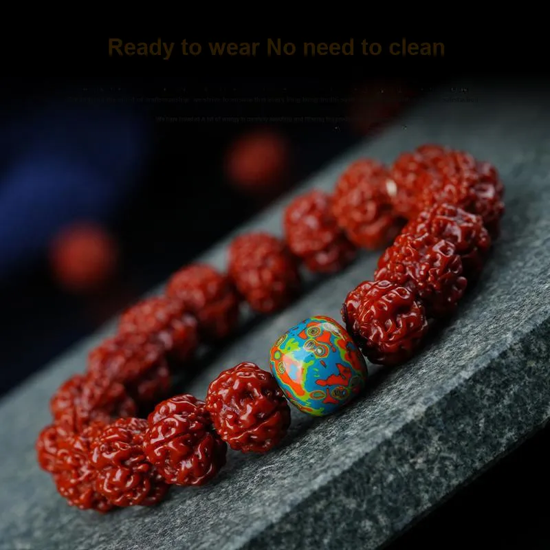 GUMUJIANG King Kong Bodhi Seeds Bracelets Unisex-1