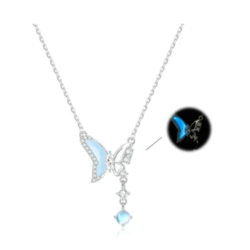 LAOYINFANG S999 Silver Sterling Silver Necklaces Women's