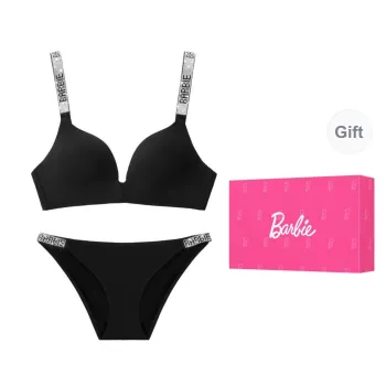 MISS CURIOSITY x Barbie Underwear Set Women's Gift Box Set