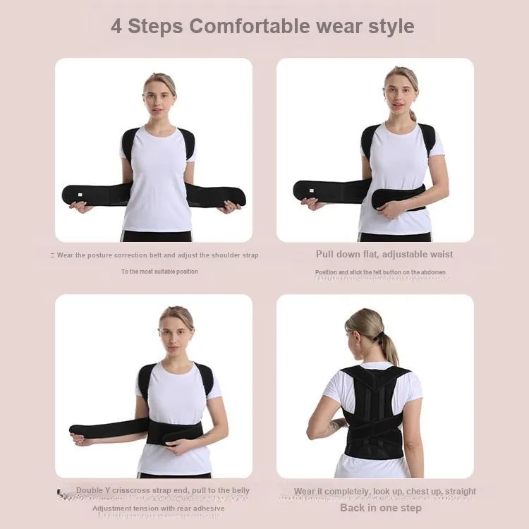 UMA Back Support Braces Everyday Outdoor And Home Use Protective Compression Breathable Regular All Black Unisex-2