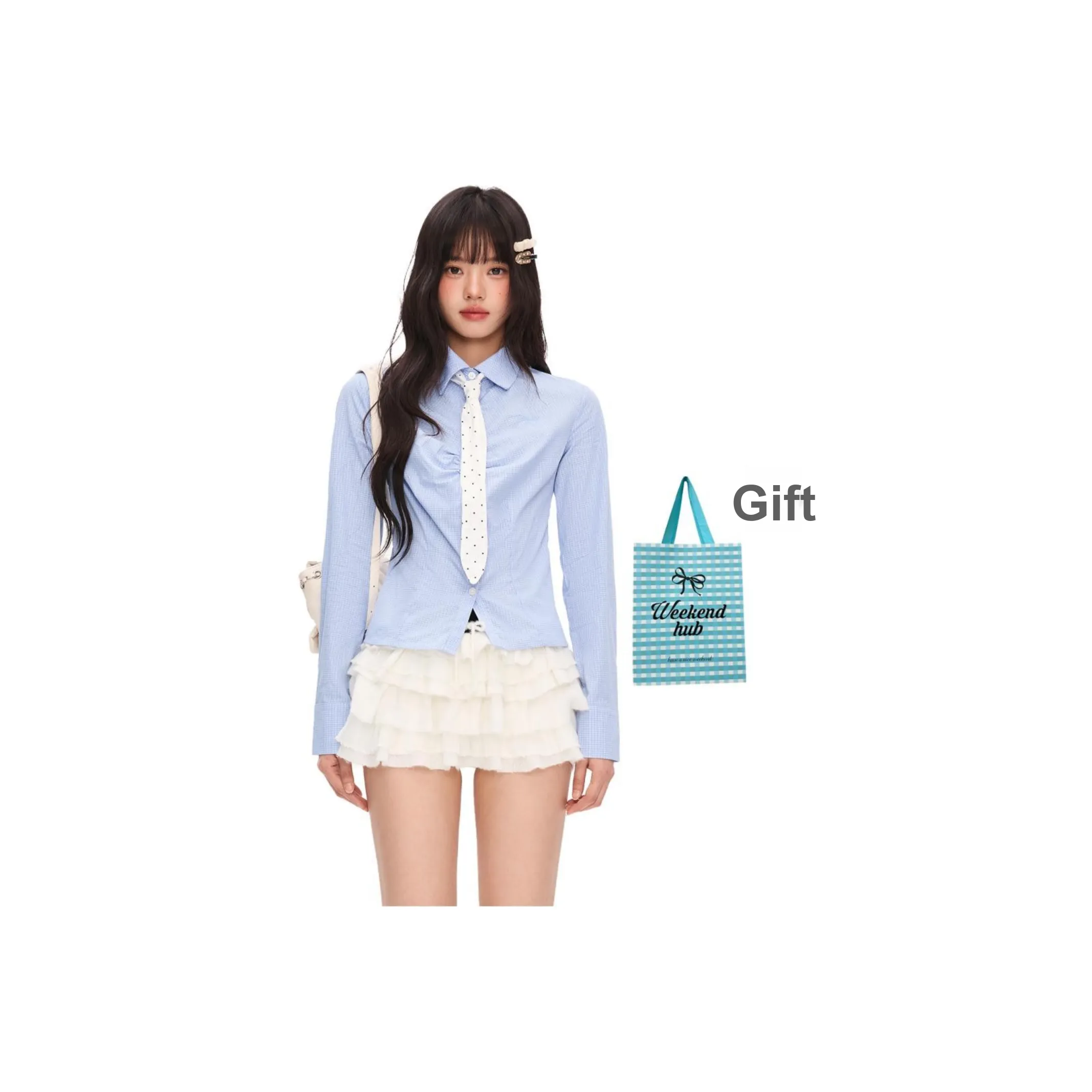 WEEKEND HUB Клетчатая рубашка женская