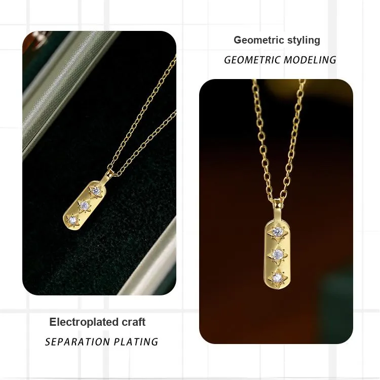 MONI JEWELLERY S925 Silver Necklaces Women's-2