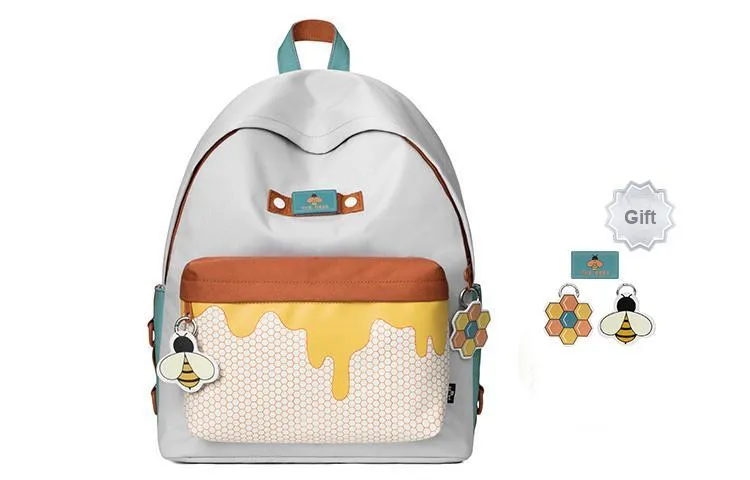 MR.ACE HOMME Polyester Laptop Backpack Regular Women's Multicolor