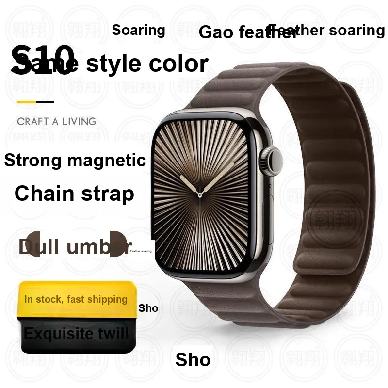 Fly Watch Band Apple Compatibility Leather Material-5