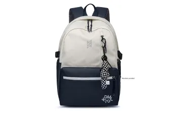 NOMK Nylon With Canvas Backpack Regular Unisex Multicolor