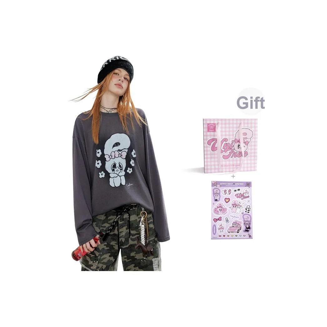 Unifree T Shirts Women's Dark Gray