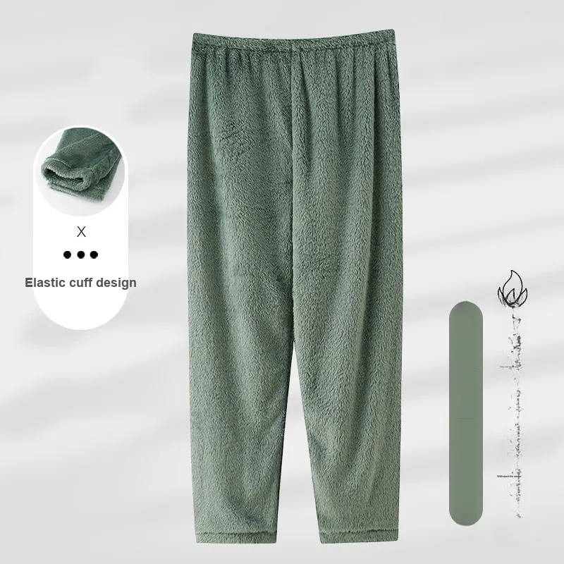 MADALLO Pajama Pants Men's Green-1