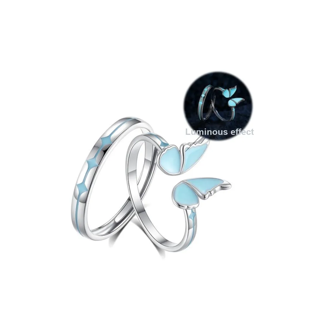 PARAS KORS S925 Silver Rings Unisex