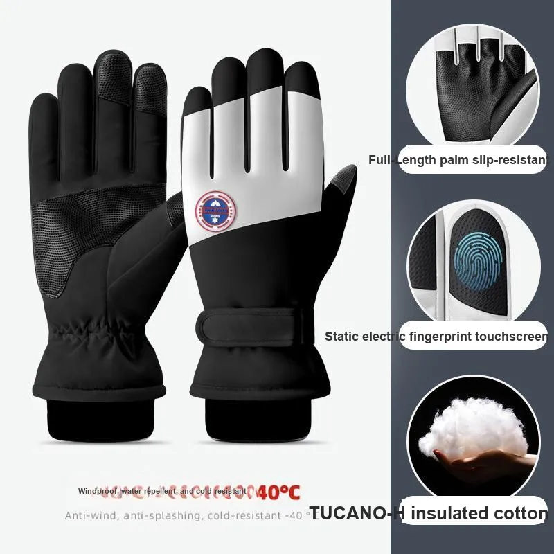 SINGLELADY Ski Gloves-1
