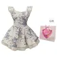 Tie-Dye Purple Apricot Dress+Box