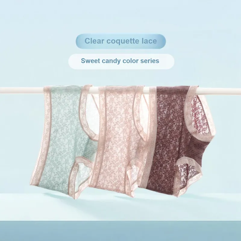 Red Bean Underpants Women's 3 Pack Combo 1-1
