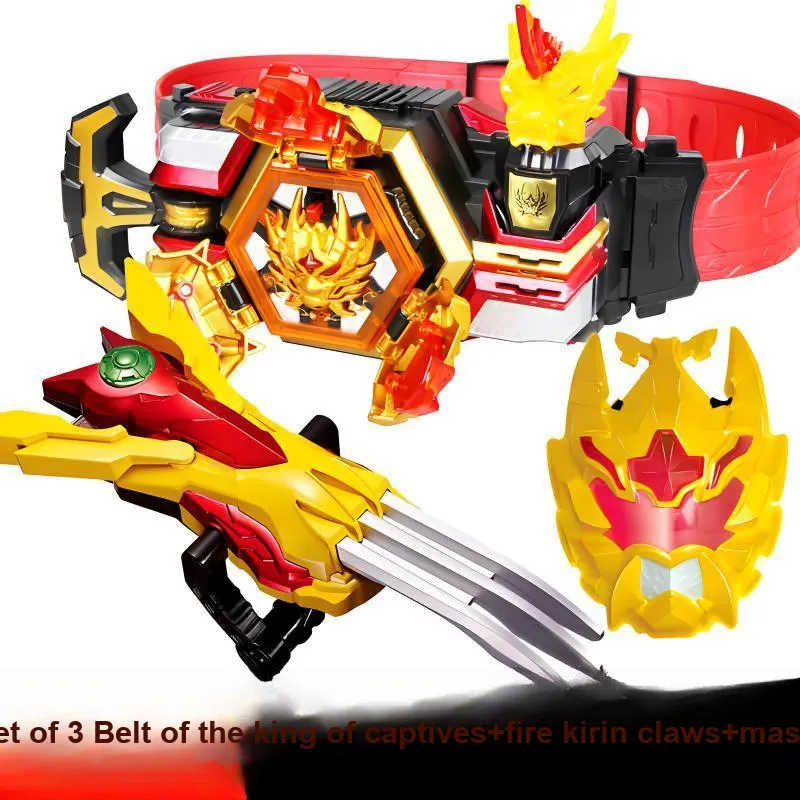 AULDEY Armor Hero Capturing General Upgraded Capturing King Set Of 3 Toys Model Accessories-1