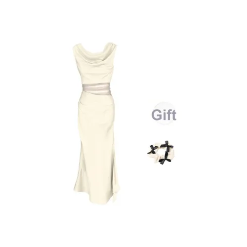 CPAURA Без рукавов Платье Женское